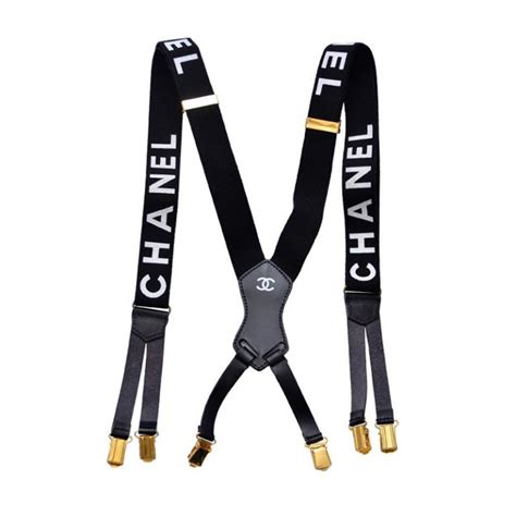 cheap fake chanel belts|faux chanel suspenders.